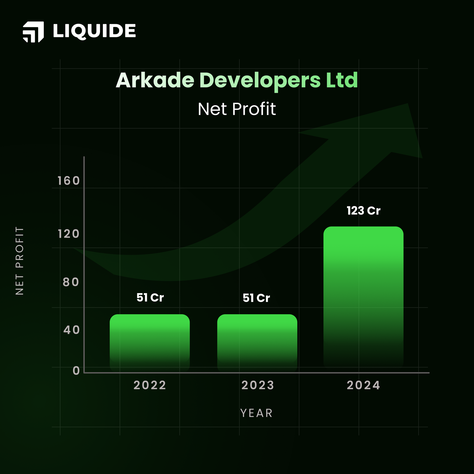 Arkade Developers Profit Growth