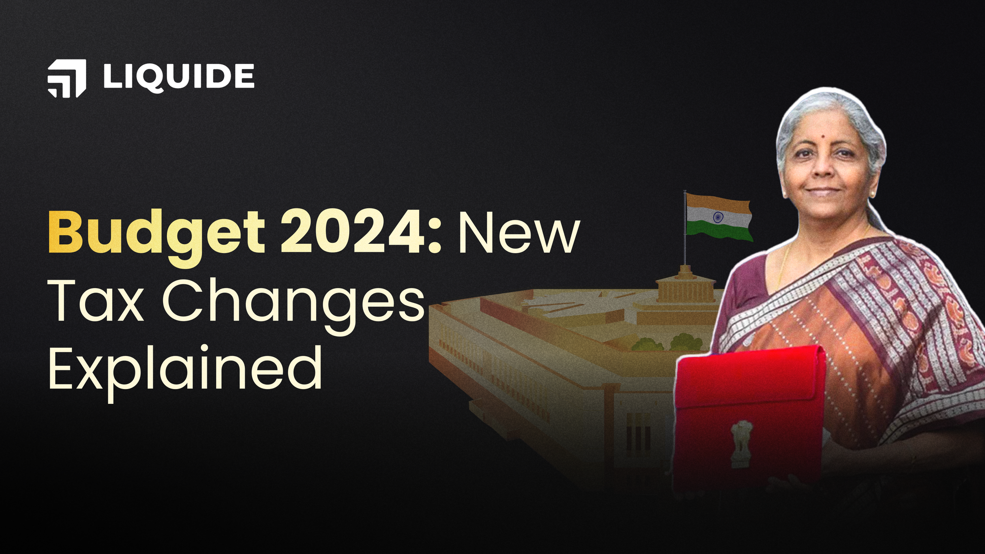 union budget 2024-25, finance minister, nirmala sitharaman, tax Slab, new regime, nifty, nse, bse, sebi, limo, liquide