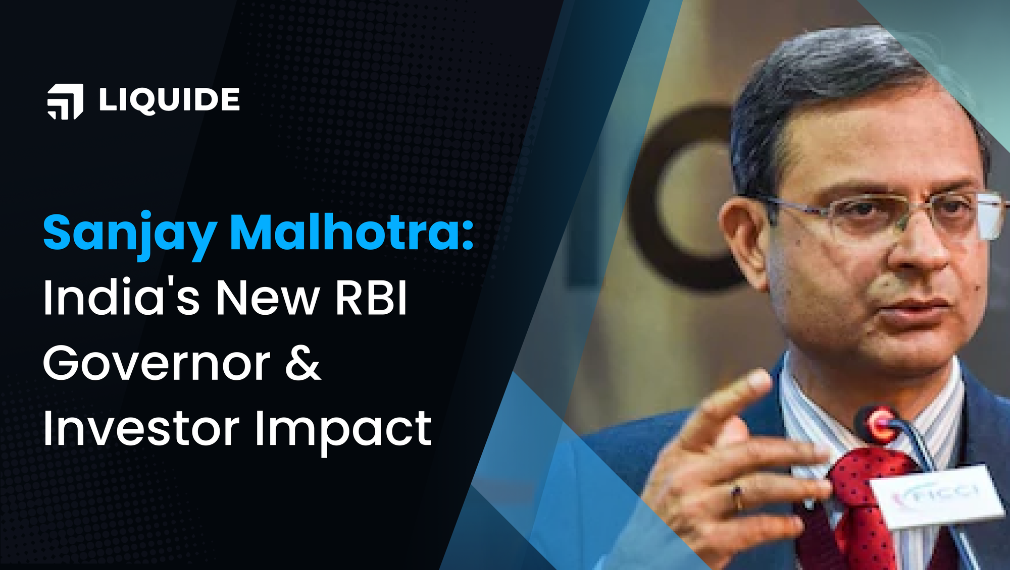 sanjay Malhotra, india new rbi governor, rbi, finance, it sector, power sector, nse, bse, sebi, limo, liquide